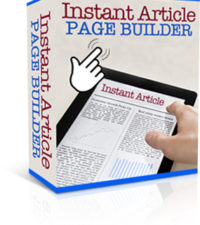 Instant Article Page Builder